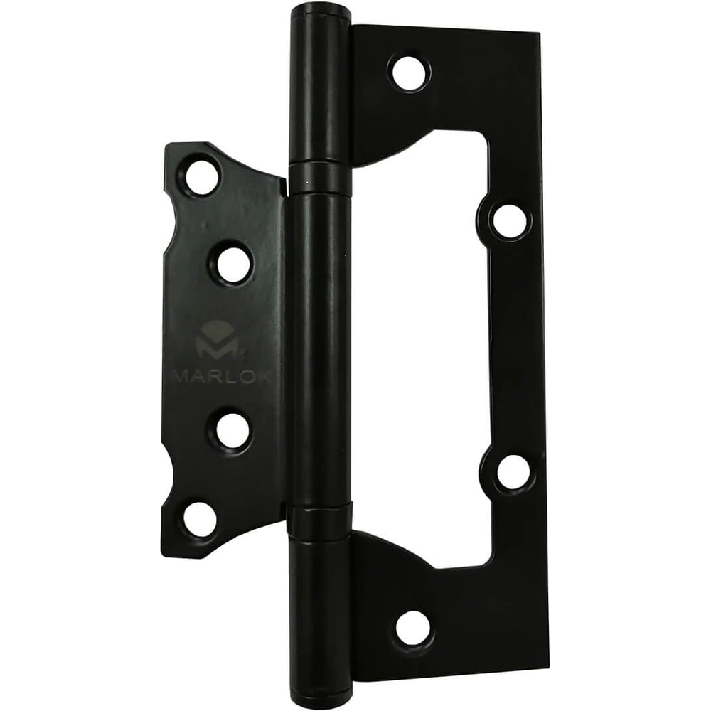 Петля дверная без врезки Marlok 125x75x2,5 BL, черный, 2 шт 035844 ...