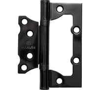 Петля дверная без врезки Marlok 100x75x2,0 BN, черный никель, 2 шт 004716