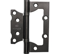 Петля дверная без врезки Marlok 100x75x2,0 GF графит, 2 шт 022594