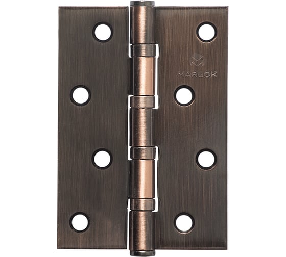 Петля дверная Marlok 100x70x2,5 AC, медь, 2 шт 015902 1