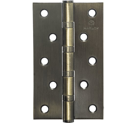 Петля дверная Marlok 125x75x2,5 AB, бронза, 2 шт 002907 1