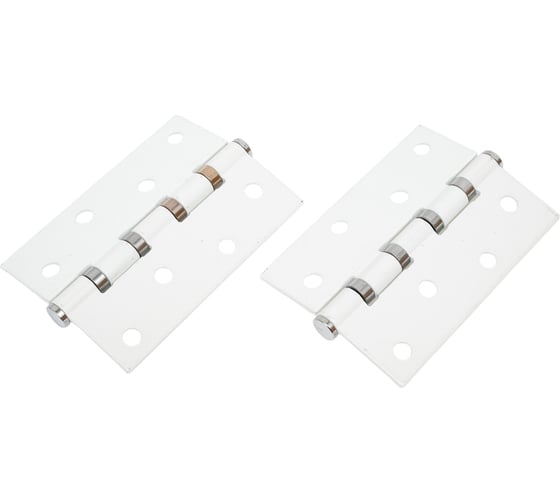 Петля дверная Marlok 100x70x2,5 WW, белый, 2 шт 015945