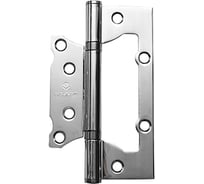 Петля дверная без врезки Marlok 125x75x2,5 CP, хром,  2 шт 014584