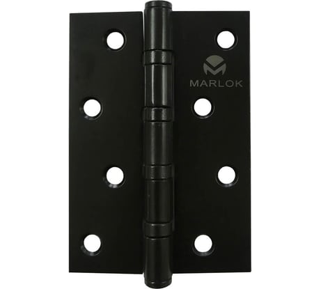 Петля дверная Marlok 100x70x2,5 BL, черный, 2 шт 035840