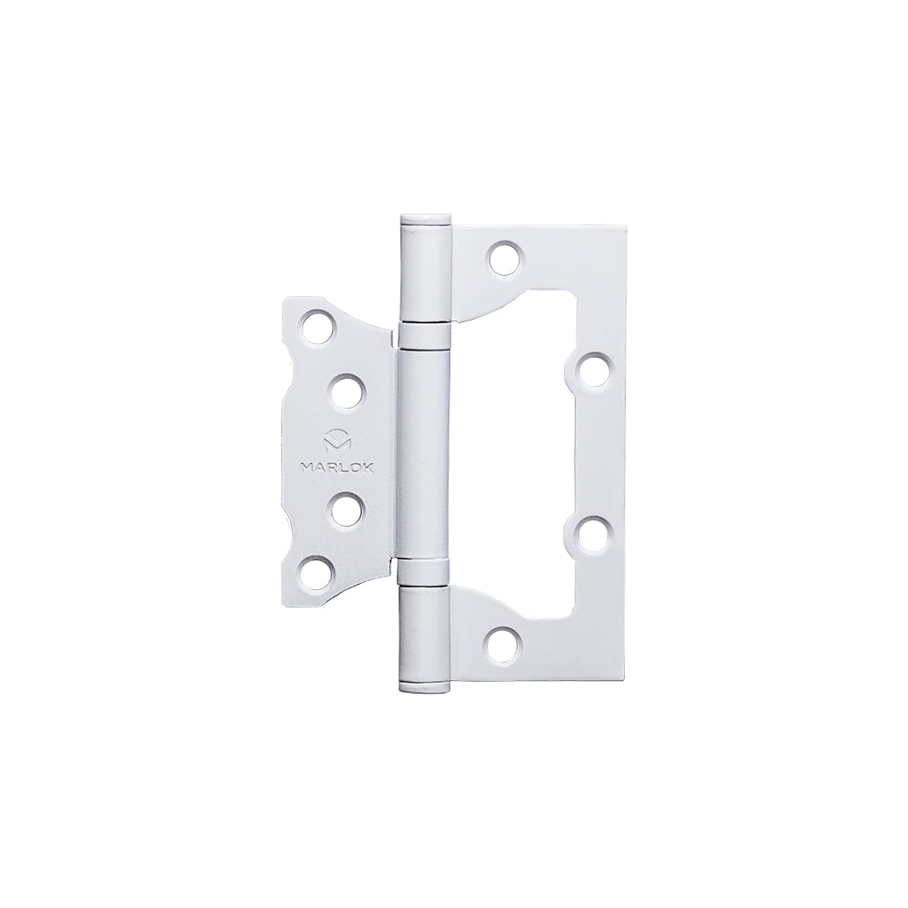 Петля дверная без врезки Marlok 100x75x2,0 WW, белый, 2 шт 013513 ...