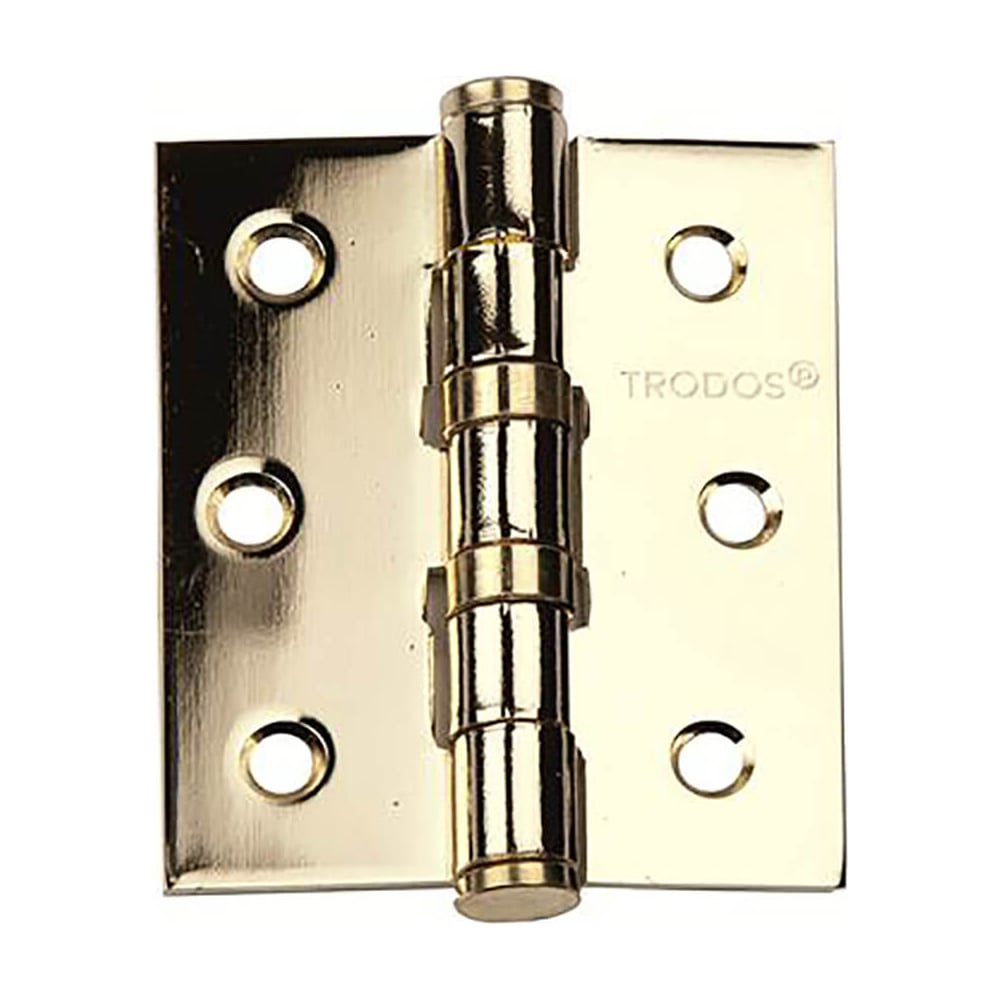 Петля дверная Marlok 75x62x2,5 PB, золото, 2 шт 005615 - выгодная цена ...