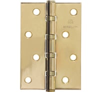 Петля дверная Marlok 100x70x2,5 PB, золото, 2 шт 016382