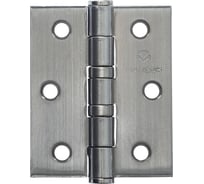 Петля дверная Marlok 75x62x2,5 SN, никель, 2 шт 012877