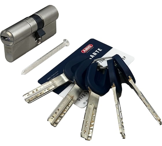 Механизм цилиндровый ABUS BRAVUS 3500 MAGNET 100(30x70), ключ/ключ, MX PROCAP PRO NI (5 key) 11003367 1