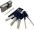 Механизм цилиндровый ABUS BRAVUS 3500 MAGNET 140(65x75), ключ/ключ, MX PROCAP PRO NI (5 key) 11003442 1