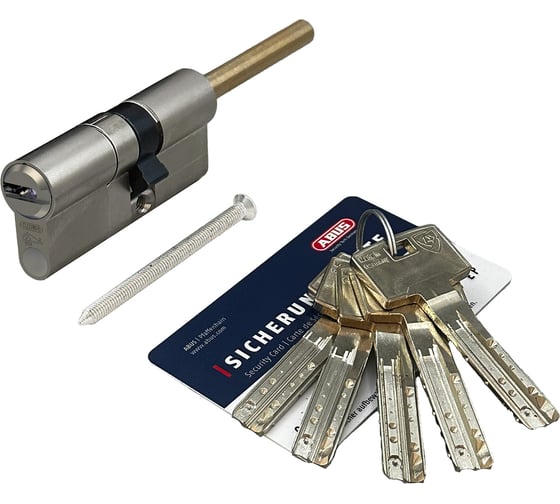 Механизм цилиндровый ABUS BRAVUS 3500 MAGNET 60(30x30), ключ/шток, MX PRO NI (5 key) 11000239 1