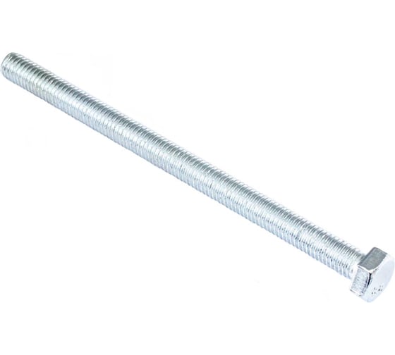 Болт Стройбат DIN 933, М8x120, белый цинк, 20 шт. 305390