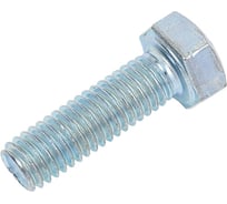 Болт Стройбат DIN 933, М5x16, белый цинк, 100 шт. 005541