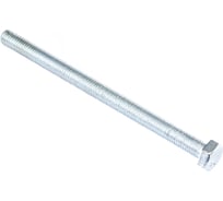 Болт Стройбат DIN 933 М 8x120 белый цинк 2 шт 274181