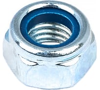 Самоконтрящаяся гайка Стройбат DIN 985 М14 белый цинк 1 шт 073821