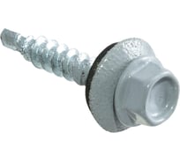 Кровельные саморезы с буром Стройбат 4,8x35 светло серый 250 шт 115860