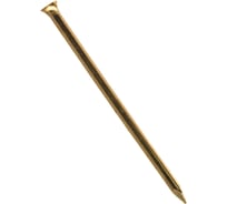 Закаленный финишный гвоздь ЕВРОПАРТНЕР латунир. 1,4х30 180шт. 13 0604 5