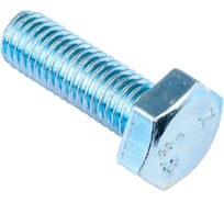 Болт Стройбат DIN 933 М12x 30 белый цинк 15 шт 305450