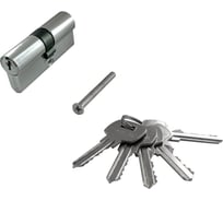 Цилиндр алюминиевый MARLOK ЦМ 68 мм (50/LA02, 50/L76)-5К, английский ключ/ключ, CP хром 015853