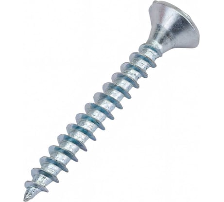 Универсальные саморезы Стройбат 5,0x 40 белый цинк 200 шт 075581