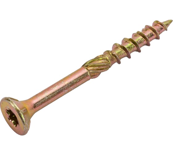 Конструкционный шуруп по дереву STARFIX 6x200 мм, потайной, TORX30, 50 шт. в карт. упаковке SMC3-69088-50