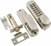 Кодовый замок НОРА-М 200 мат.хром 7287