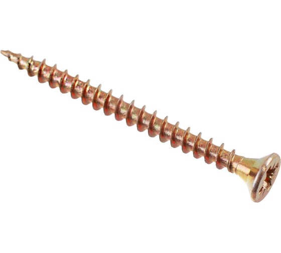 Универсальные саморезы Стройбат 3,5x40 желтый цинк 15 шт 032171 1