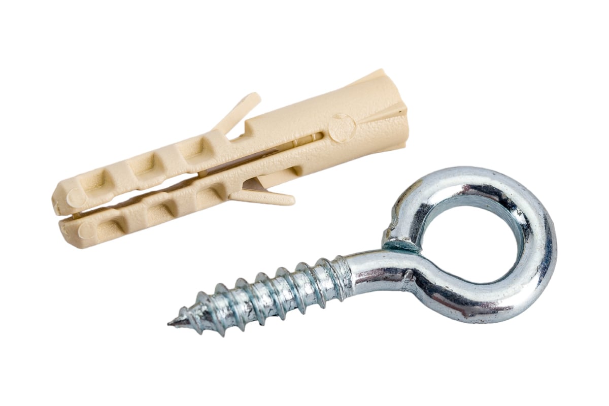 Петля-шуруп ЕВРОПАРТНЕР Zn L16 х d3,5 x O6 мм 2шт. 13 7648 1 - выгодная ...