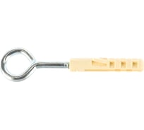 Петля-шуруп ЕВРОПАРТНЕР Zn L32 х d5,8 x O12 мм 6шт. 13 7549 1