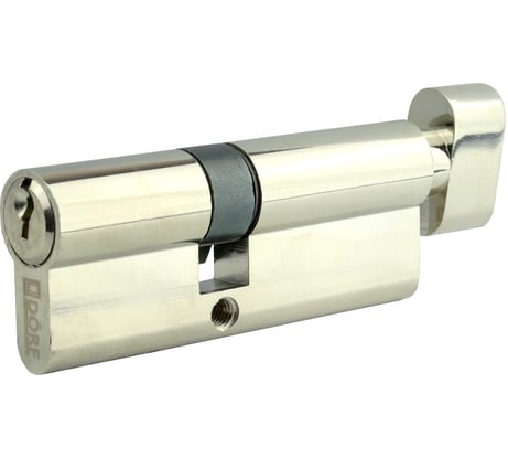 Цилиндр замка DORF ECONOMY 80(40х40), ключ/барашек, английский, латунь, блистер DÖRF_80(4040), k/kn БЛИСТЕР