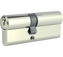 Цилиндр замка DORF ECONOMY 90(45х45), ключ/ключ, английский, никель блистер DÖRF_90(45*45), k/k, блистер