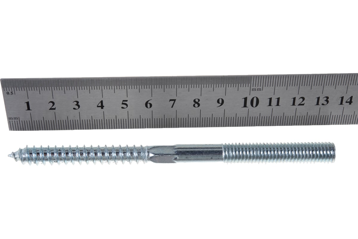 Сантехническая шпилька к хомуту ЕВРОПАРТНЕР Zn 10х140 2шт. 5 9511 3 ...