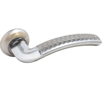 Комплект ручек Стандарт 26 SN/CP мат. никель/хром, квадрат 130 мм (B2B) 13773