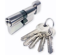 Евроцилиндр Dormakaba с вертушкой CBF-1 80 (35x45В) никель 7332838011419