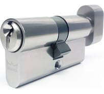 Евроцилиндр Dormakaba с вертушкой CBF-1 90 (45x45В) никель 7039000000029