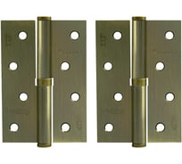 Петля НОРА-М ЕСО 750-4"-FHP-ECO брон.покр. правая 100х70х2,5 15441