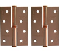 Петля НОРА-М ЕСО 750-4"-FHP-ECO медн.покр. правая 100х70х2,5 15443