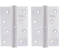 Петля НОРА-М ЕСО 750-4"-FHP-ECO хром.покр. правая 100х70х2,5 15439