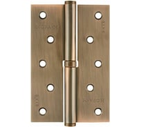 Петля НОРА-М ЕСО 750-5"-FHP-ECO медн.покр. левая 120х80х2,5 15454