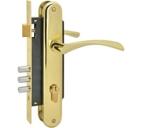 Врезной замок НОРА-М N100-85 M золото 8225