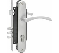 Врезной замок НОРА-М N100-85 M матовый хром 8226