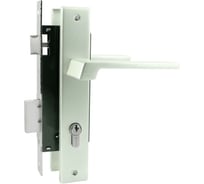 Врезной замок НОРА-М N111-85 К белый жемчуг 16716