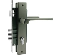 Врезной замок НОРА-М N111-85 M графит 16713