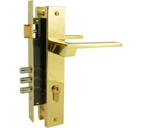 Врезной замок НОРА-М N111-85 M золото 16282