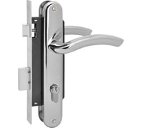 Врезной замок НОРА-М N23-85 К хром 9344