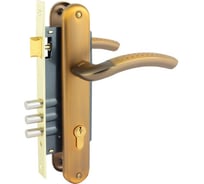 Врезной замок НОРА-М N96-85 M мат.кофе 16156