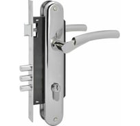 Врезной замок НОРА-М N99-85 M хром 8304