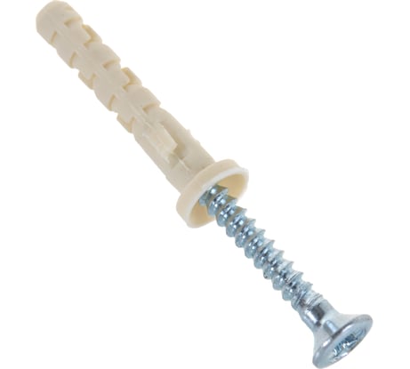 Дюбель-гвоздь нейлон цилиндрическая манжета Стройбат 5x30 4 шт 069171