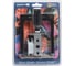 Комплект ручка и защелка Аллюр АРТ "КОЛОМБО" BL+L45-8 BL (23150/S45) матовый черный 15200 4