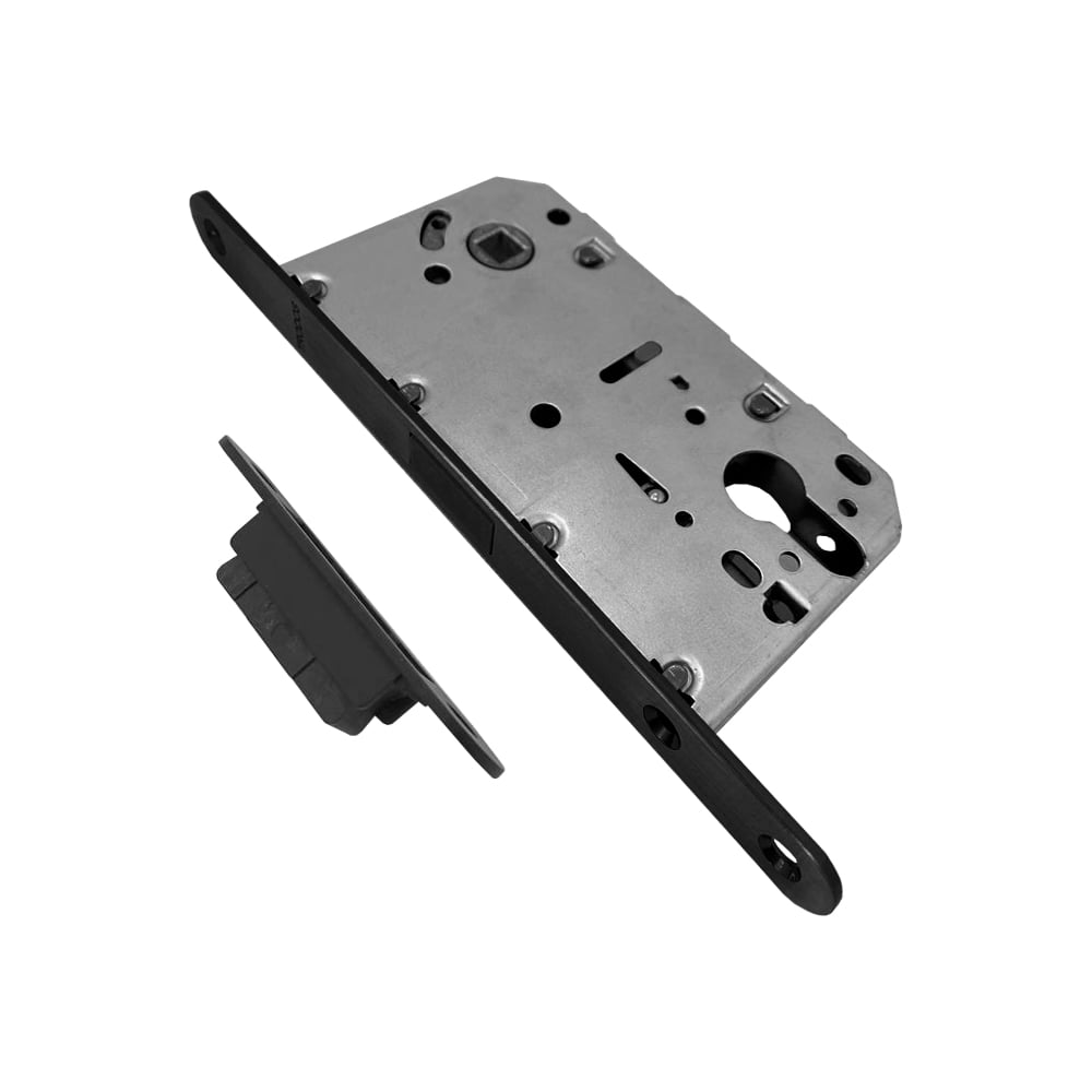 Защелка врезная Trodos SD600ET с фиксацией под цилиндр с овальной ...